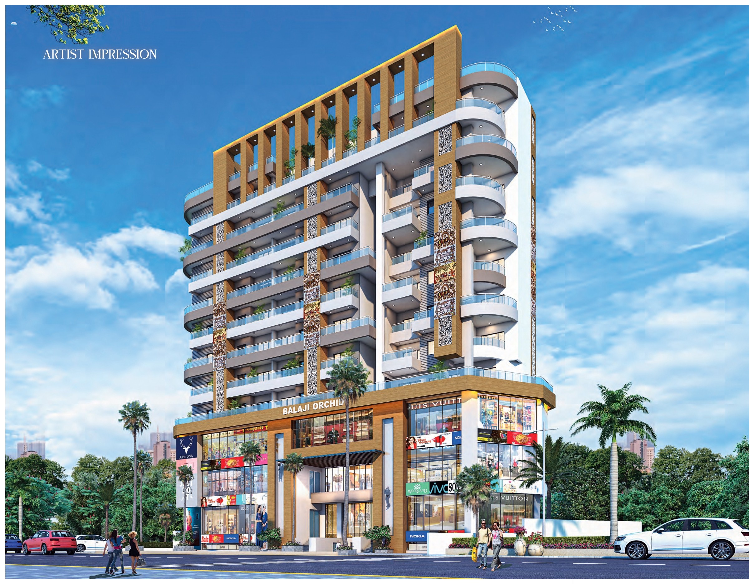 Balaji Orchid , iti bus stand
