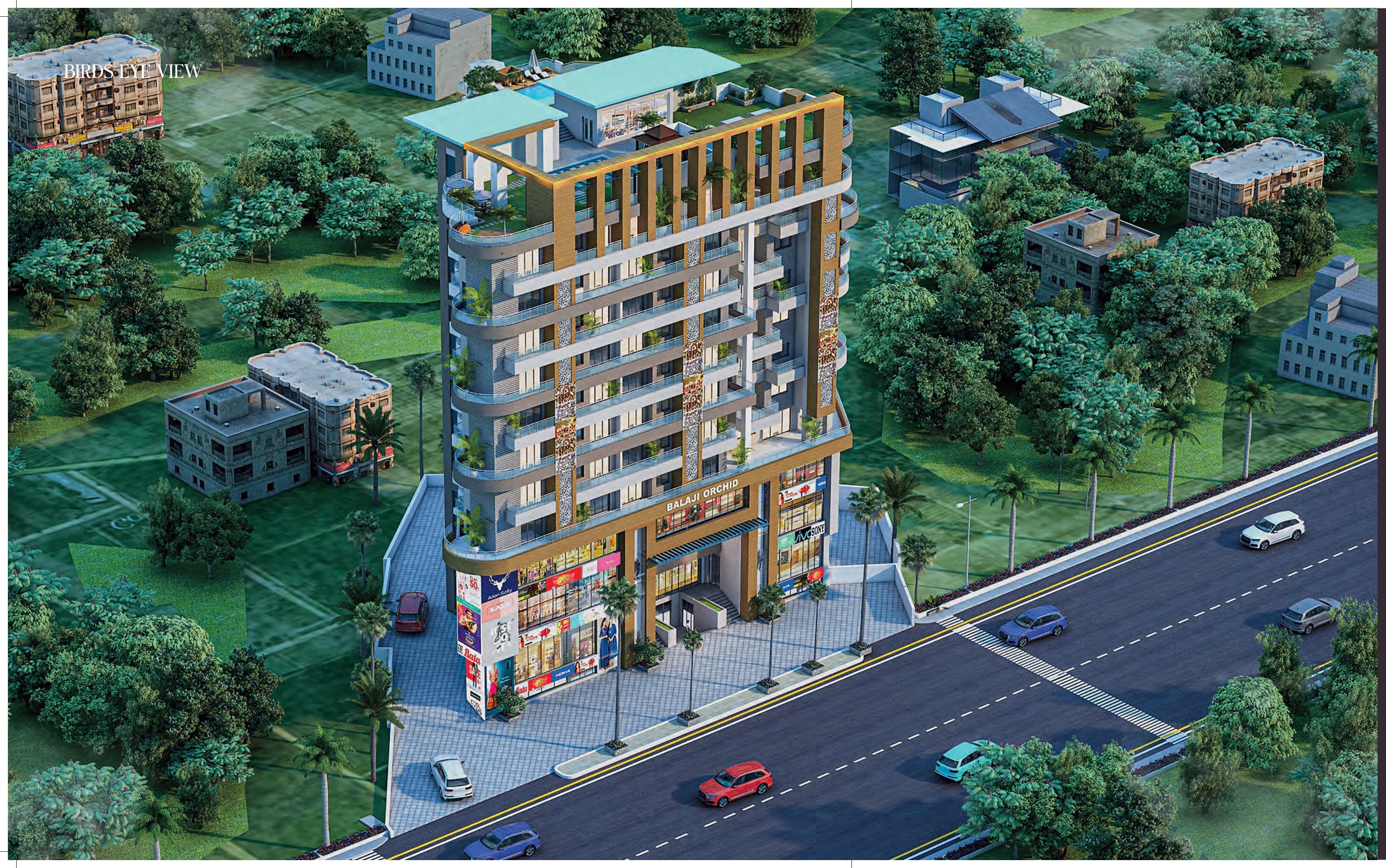 Balaji Orchid , ITI Bus stop ROAD