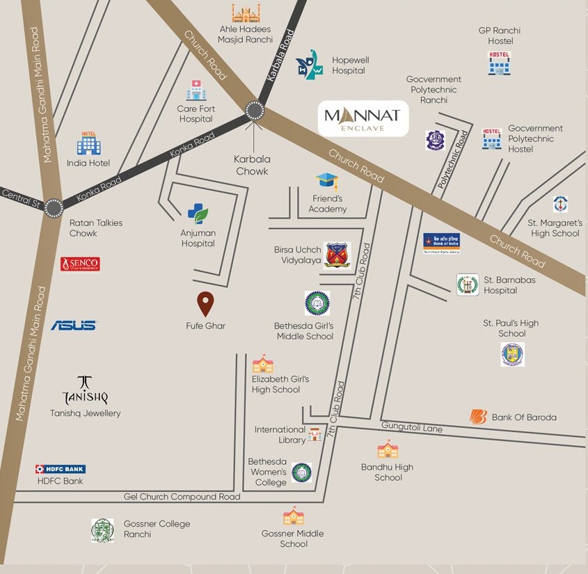Mannat Enclave , karbala Chowk