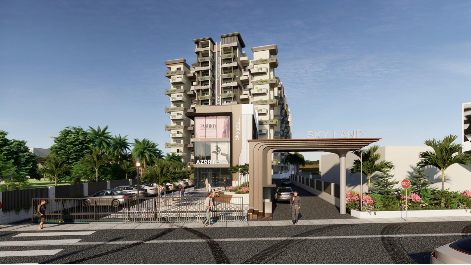 SkyLand , Itki road