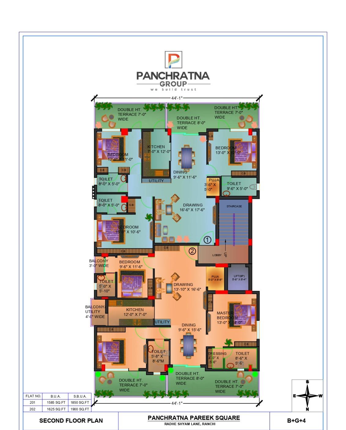 Panchratna Pareek Square, Upper bazar
