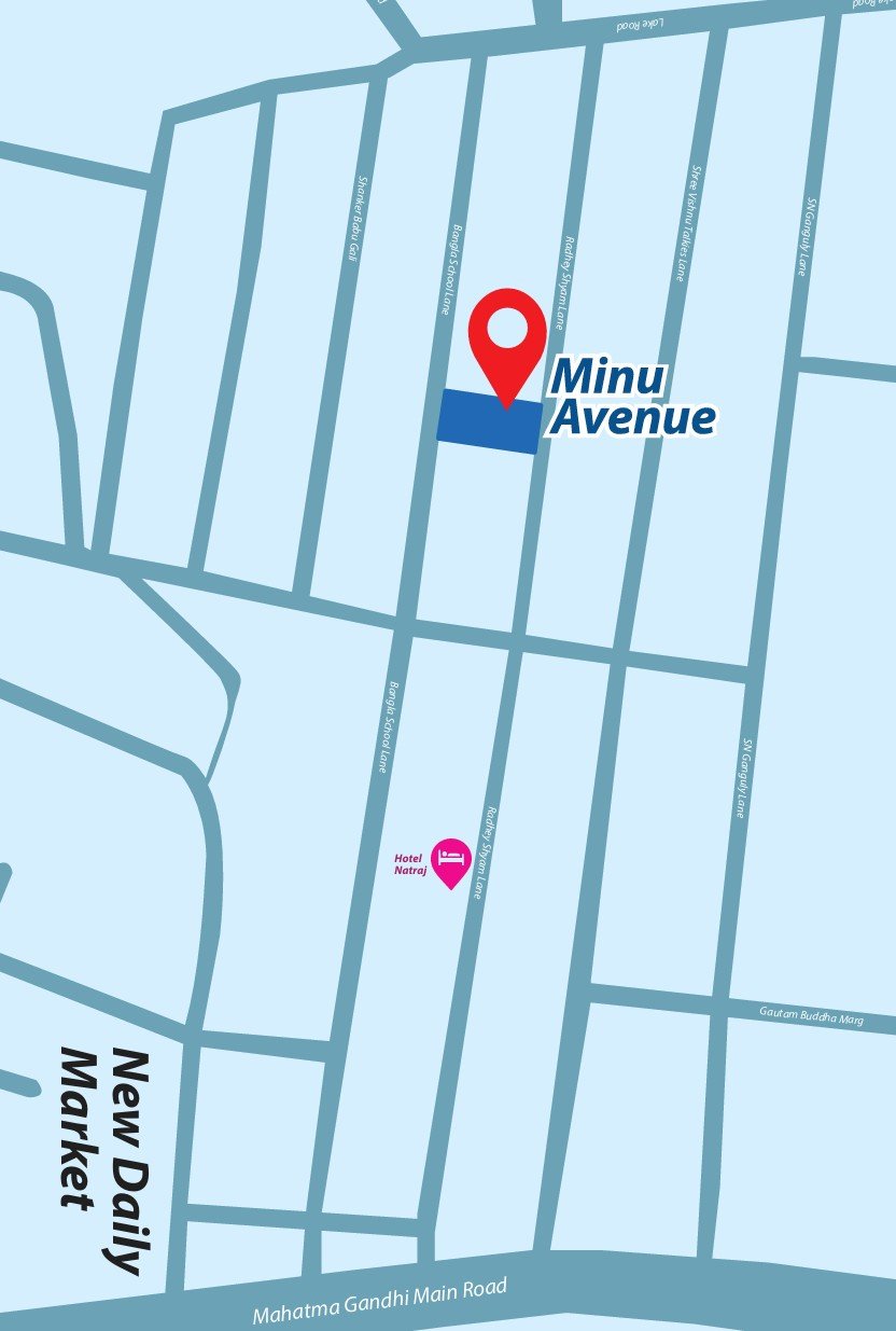 Minu Anenue , Upper bazar