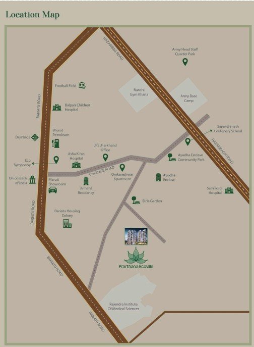 Prarthana Ecoville , Bariatu